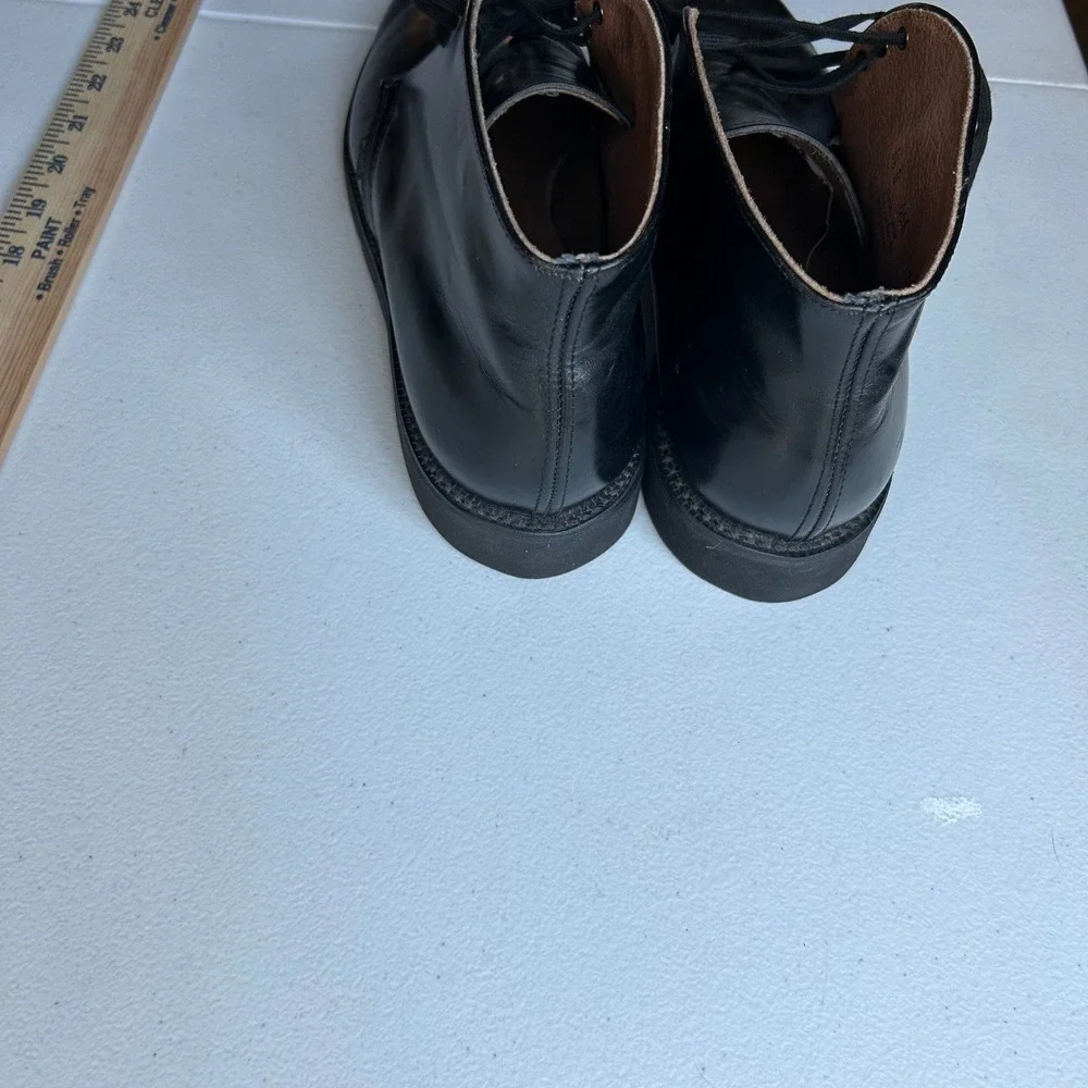 Red Wing Heritage 9196 Postman Chukka Boots Black Chaparral Leather 8.5